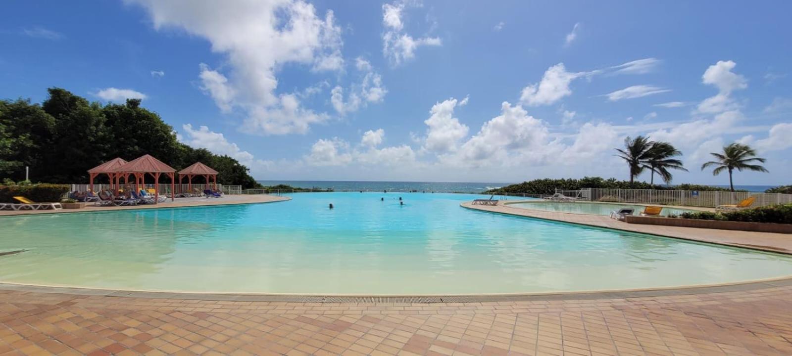 Brin D'Ile Anse Des Rochers Vue Mer A 50 M De La Plage Et Piscine Сен-Франсуа Екстер'єр фото